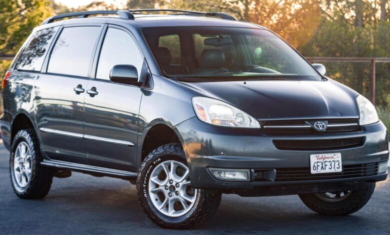 This raised Toyota Sienna could be the perfect adventure van