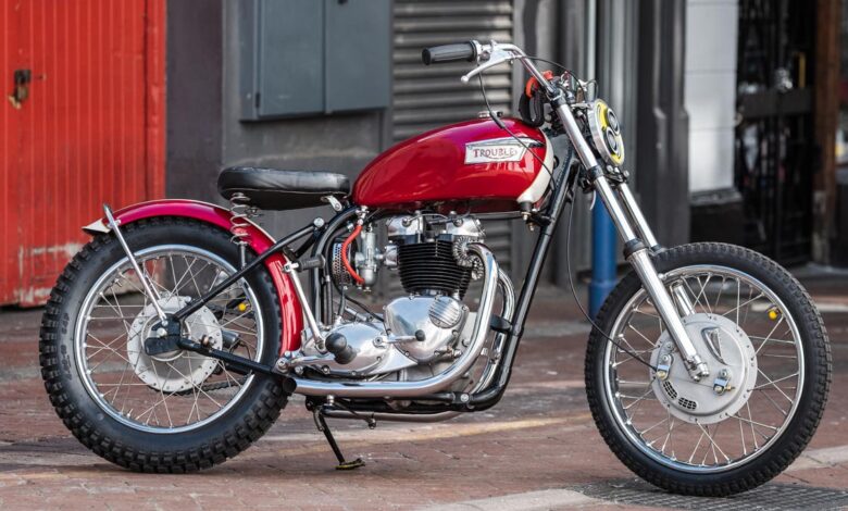 Trouble is here: A Triumph TR6 with an unrivaled frame