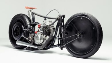Loco velo: A totally insane sprint motorcycle concept