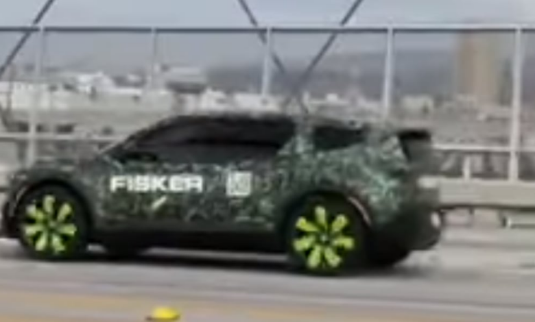 Fisker Pear appears in LA in video and photos