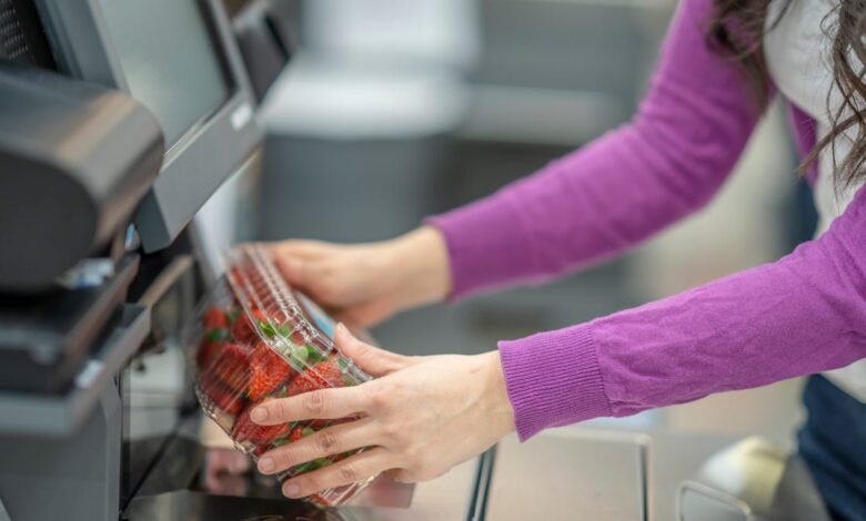 This supermarket doesn't trust self-checkout shoppers, so it installed -- oh, this