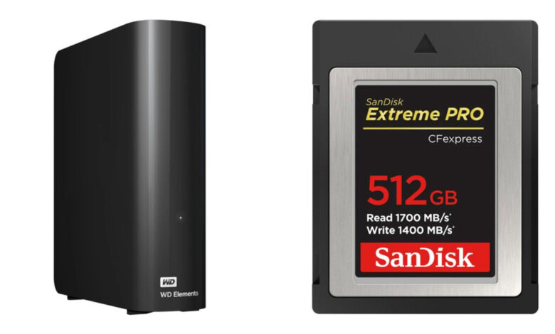 Save Up to $750 on Memory Cards and Hard Drives Today Only