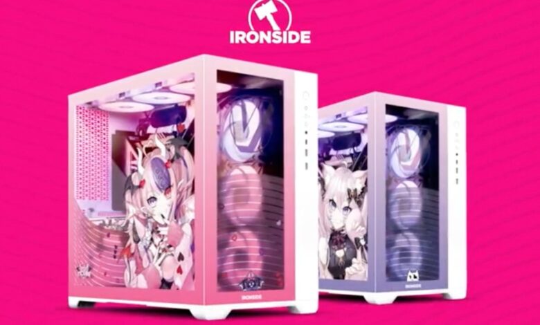 Ironside VShojo PC Case Designs Include Ironmouse and Nyatasha Nyanners