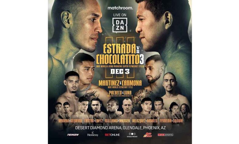 Julio Cesar Martinez Aguilar vs Samuel Carmona full fight video poster 2022-12-03