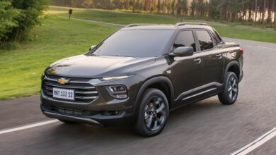 2023 Chevy Montana is a small pickup truck for Brazil