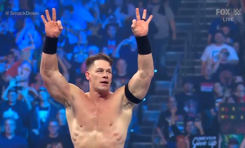 John Cena and Kevin Owens pick up the win over Roman Reigns and Sami Zayn