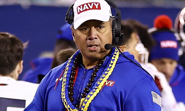 Niumatalolo says that the Navy fired him shortly after losing to the Army