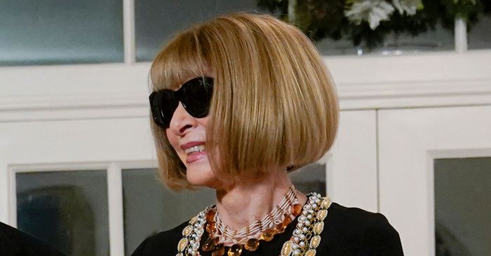 Anna Wintour broke her own fashion rule at the White House