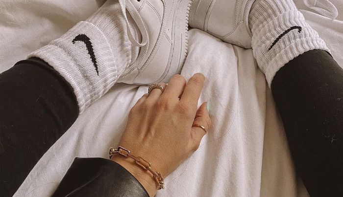 8 outfits that prove Nike socks are the latest in fashion