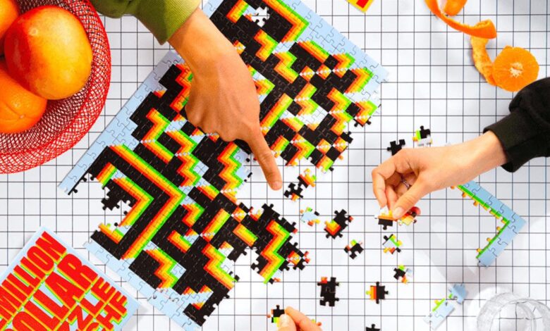 Put this clever puzzle piece together for just $15 -- and win up to $1 million
