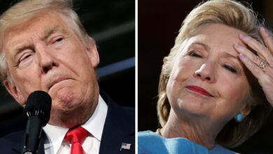 Trump appeals nearly $1 million in sanctions over 'frivolous' lawsuit he filed against Hillary Clinton