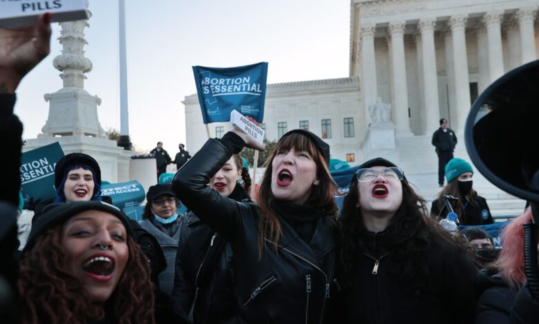 12 Democratic-led states challenge restrictions on abortion pill