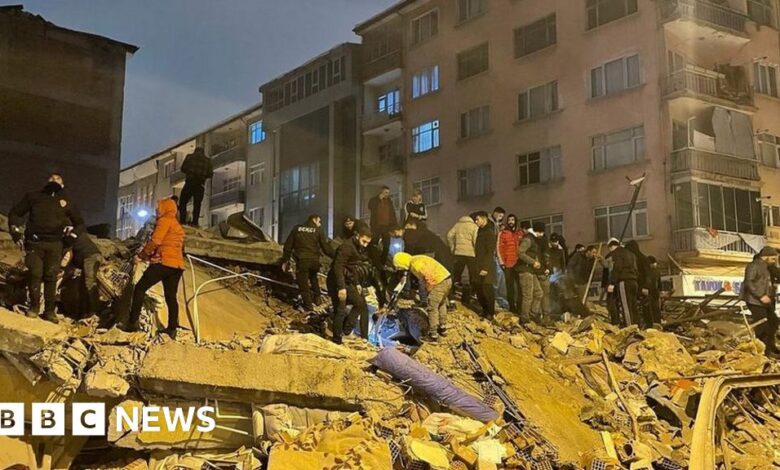 Many people die as strong earthquake hits southeastern Turkey
