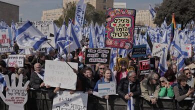 Thousands protest in Israel against Netanyahu's judicial overhaul