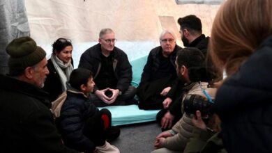 Türkiye: UN relief team leader meets families affected by the devastating earthquake