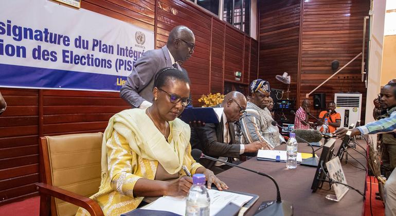 UN Delegation signs new plan on election security in Central African Republic