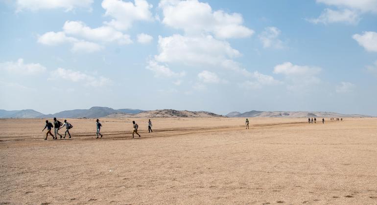 Horn of Africa: calls for $84 million to support migrants along the perilous road to Yemen