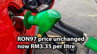 RON97 petrol price updated for the week of February 4, 2023 - premium petrol price unchanged, RM 3.35/liter