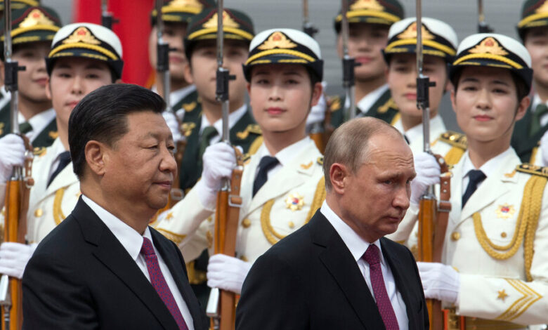 US warns China about Russia's weapons aid for war portends global rift