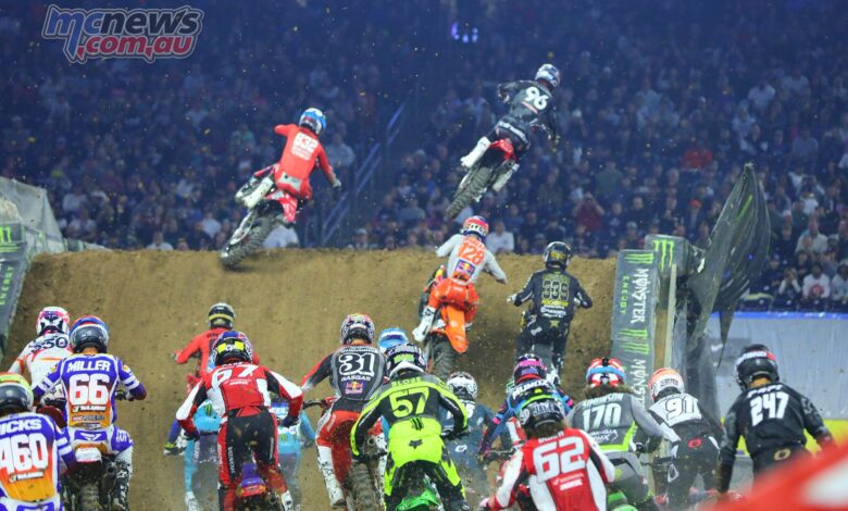 AMA SX Houston race reports, results, points and images