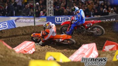 AMA SX Oakland race reports, results, points and images