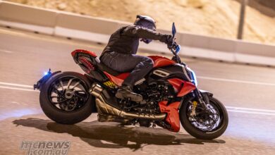 Ducati Diavel V4 Review |  Rennie reports from world debut