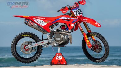 Stunning details of HRC CRF450R 2023