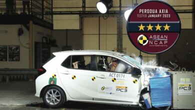 2023 Perodua Axia rated 4 stars ASEAN NCAP