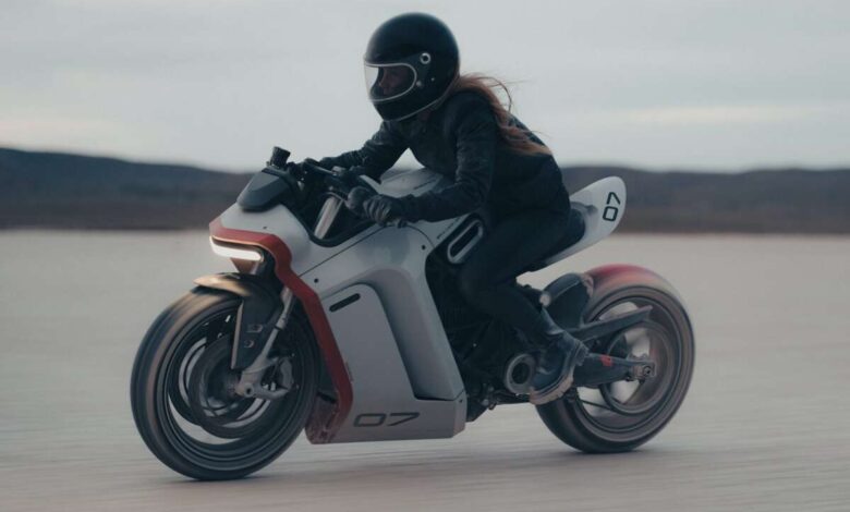 Zero Motorcycles showcases Huge's SR-X concept