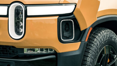 Rivian considers cool air to be fanned under trucks for faster charging