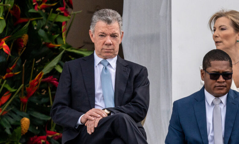 Nobel Peace Prize winner Juan Manuel Santos criticizes the West's focus on Ukraine