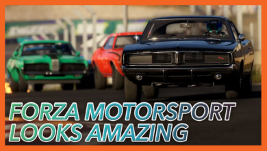 The Forza Motorsport restart looks spectacular
