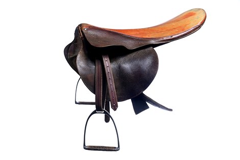 Irsay buys the saddle used in the Secretariat's Triple Crown