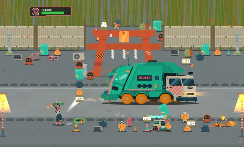 PixelJunk Scrappers Deluxe punches in on PlayStation this year