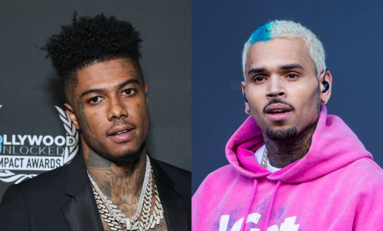 Blueface Responds to Chris Brown— 'You Beat The B *** h'