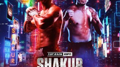 Shakur Stevenson vs Shuichiro Yoshino on April 8 in Newark