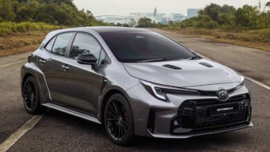 Toyota GR Corolla 2023 launched in Malaysia - AWD 6MT hot hatch;  1.6T 3-cylinder, 300 hp, 370 Nm;  RM355k