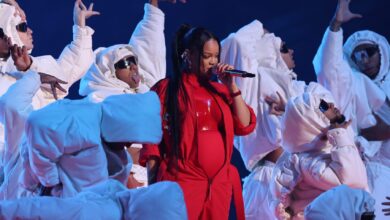 Rihanna Reveals Baby #2 at Super Bowl Halftime Show