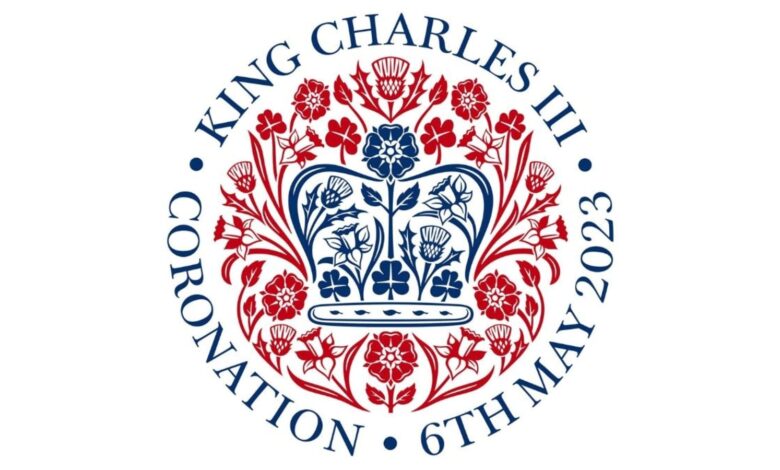 King Charles III's coronation logo designed by iPhone designer