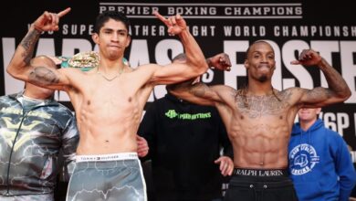Rey Vargas vs.  O'Shaquie Foster: LIVE updates, results, full coverage
