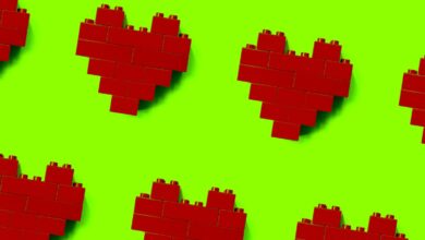 The unexpected romance of the Lego set