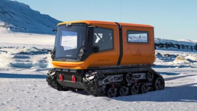 Antartica's only electric vehicle must be redesigned because of climate change