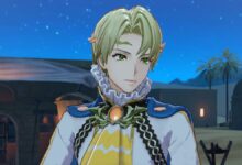 Alfred transforms into an interactive character with an amazingly realistic fire emblem