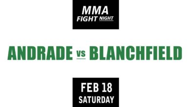 Jessica Andrade vs Erin Blanchfield full fight video UFC Vegas 69 poster by ATBF