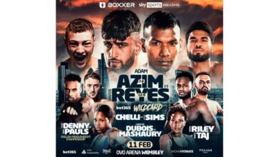 Adam Azim vs Santos Reyes full fight video poster 2023-02-11