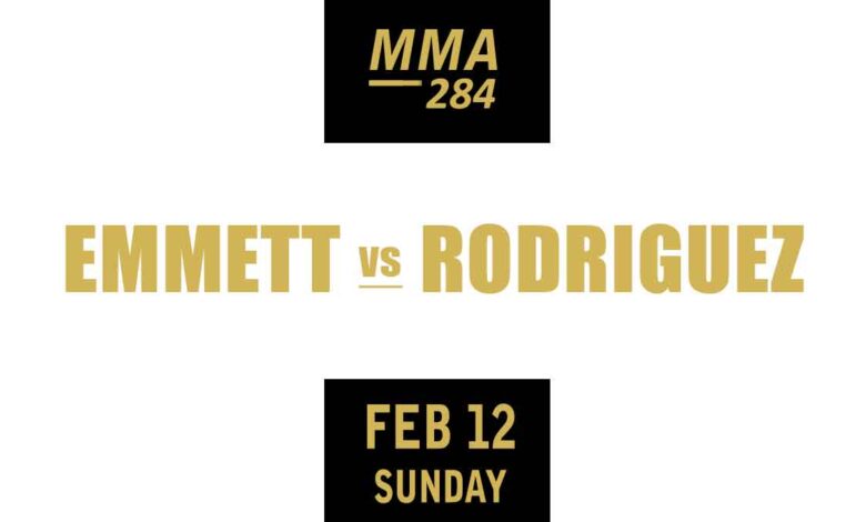 Josh Emmett vs Yair Rodriguez full fight video UFC 284 poster by ATBF