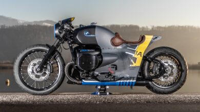 High-flyer: An airplane-style BMW R18 from VTR Customs
