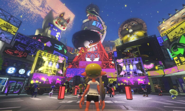 Splatoon 3 Expansion Pass Inkopolis DLC Release Date Set Callie and Marie shown