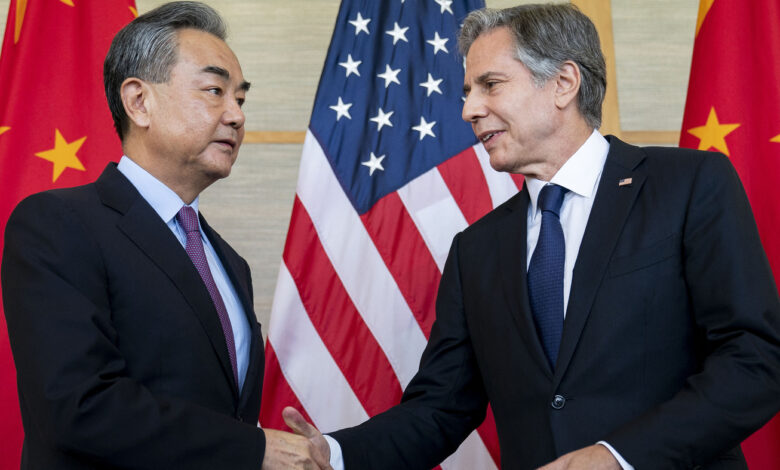 Blinken, China's top diplomat meets at the Munich Security Conference : NPR