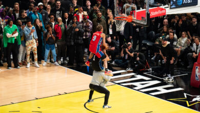Watch every NBA slam dunk by Mac McClung, which Shaq says saved the game: NPR